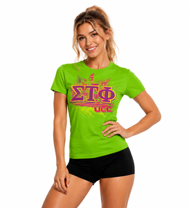 Produsen Pakaian Tim Kustom Grosir, Kaos Cheerleading Lengan Pendek, Baju Senam Bernapas, Pakaian Latihan Tari - Product Image 5