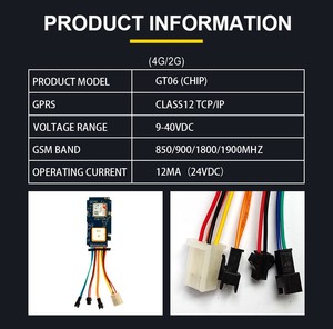 Traceur GPS 4G pour véhicule Dyegoo 2026 GT06 avec bouton SOS, microphone et système de plateforme de suivi - Product Image 6