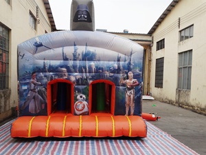 Vinilo divertido del castillo del campo de obstáculos inflable del tema de <span class=keywords><strong>Star</strong></span> Space War - Product Image 2