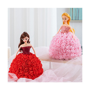 AM-PE047 Ammy nuovo personaggio PE principessa rosa <span class=keywords><strong>serie</strong></span> bambola di fiori di schiuma per la festa della mamma di San Valentino regali per la festa del papà - Product Image 1