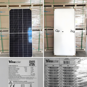 แผงเซลล์แสงอาทิตย์โมโนคริสตัลไลน์ Trina 400W 450W 550W 600W แบบกระจกสองชั้นกันน้ำสำหรับใช้ในบ้าน - Product Image 3