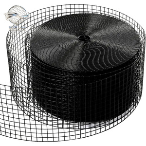<span class=keywords><strong>Malla</strong></span> de Protección para Paneles Solares de Alta Calidad, 6 Pulgadas x 100 Pies, <span class=keywords><strong>Malla</strong></span> de Alambre Galvanizado con Recubrimiento de PVC Negro, Protección Contra Pájaros y Animales - Product Image 1