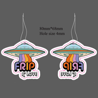 Diffuseur de parfum pour voiture en papier avec logo de marque personnalisé, design personnalisé, différentes formes et senteurs