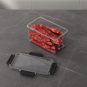 Gran oferta, organizadores <span class=keywords><strong>de</strong></span> cocina, contenedor <span class=keywords><strong>de</strong></span> plástico hermético para mascotas, caja <span class=keywords><strong>de</strong></span> contenedores <span class=keywords><strong>de</strong></span> almacenamiento <span class=keywords><strong>de</strong></span> alimentos con logotipo personalizado - Product Image 3