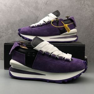 Nuevas Zapatillas para Hombre de Estilo Europeo Otoño e Invierno con Suela Gruesa y Estrella, Calzado Deportivo Casual de Moda con Plataforma - Product Image 6