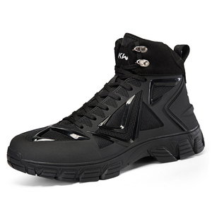 Botas de Montañismo <span class=keywords><strong>para</strong></span> <span class=keywords><strong>Hombre</strong></span>, Botas de Seguridad <span class=keywords><strong>para</strong></span> Trabajo al Aire Libre, Botas de Senderismo, Trekking, Excursionismo, Trail, Cross Country - Product Image 3