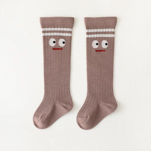 Bonne qualité yunshan printemps automne bébé enfants garçons et filles sur la longueur du genou dessin animé bouche lâche <span class=keywords><strong>chaussettes</strong></span> de jambe désossées - Product Image 6