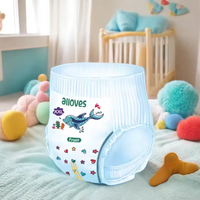 Culottes d'Apprentissage Bébé Couches Jetables Ultra-Absorbantes Surface Sèche Douces et Respirantes pour Bébés et Tout-Petits
