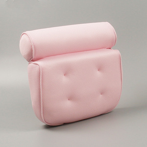 Almohada de Baño de Lujo con Malla 3D y Ventosas Antideslizantes, Compatible con Todas las Bañeras, Almohada de Bañera con Malla Transpirable - Product Image 4