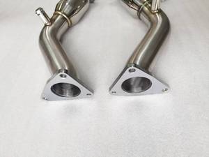 Tubos de Escape con Resonador para Nissan 370Z Z33 Infiniti G37 Coupé Sedán VQ37HR 07-08 con Silenciador - Product Image 3