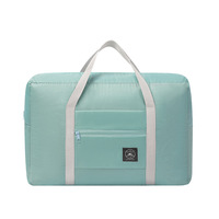 Sacs de voyage pliables en toile anti-poussière avec fermeture éclair, élégants pour déménagement à courte distance et bagages de maternité
