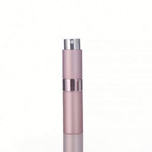 Custom Refillable 8Ml 10Ml Aluminum Twist Open <b>Perfume</b> Atomizer Spray <b>Bottle</b> Pocket Portable Travel Personal Care - Product Image 5
