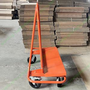 Carro para paneles de yeso de gran capacidad, plataforma rodante móvil de yeso con 4 ruedas giratorias - Product Image 2