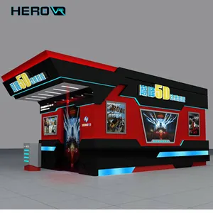 HEROVR Commercial Interactive 12D Motion Chair System 7D Equipment 6D Simulator Cinema