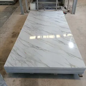2mm 3mm SPC UV marble stone wall panel 1220*2800mm 1220*2440mm