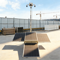 En İyi Fiyatlı Mobil Güneş Enerjili Kamera Treyleri Mobil Işık Kulesi Solar