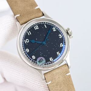 Montres mécaniques de créateurs tendance et très vendues avec cadrans noirs de haute qualité, boîtier en métal, bracelet en cuir PU - Product Image 3