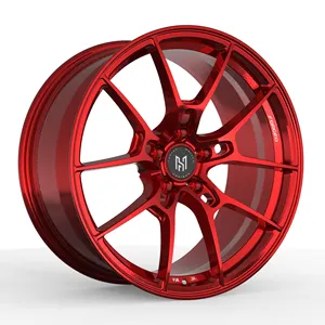 Chinese Custom Forged Vehicle Wheels 5 Holes 6 Holes Wheels Passenger Car Wheels Tires