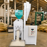 Polisseuse automatique à brume d'eau de riz 1 tonne par heure pour la ligne de décorticage du riz
