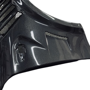 Kit de carrosserie large en fibre de carbone pour F87 M2, style agressif, noir carbone, amélioration de la version d'origine - Product Image 2