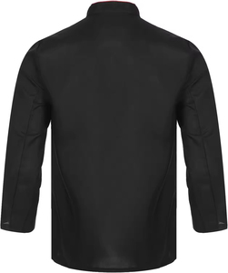 Veste de Chef Unisexe Élégante à Double Boutonnage avec Poche, Uniforme de Restauration Respirant pour le Personnel de Cuisine Professionnelle - Product Image 3