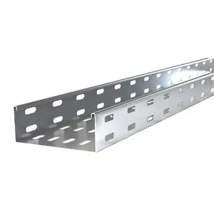 BESCA Perforated Cable Tray Hanger Hot Dipped Galvanized Cable Tray Metal Raceway