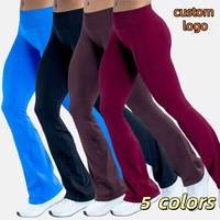 Leggings de yoga pour femmes les plus vendus, pantalons évasés taille plate, vêtements de sport, tenue de fitness extérieur, pantalons de Pilates et de course