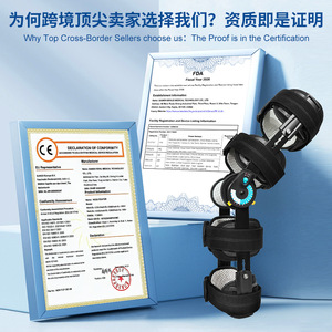 Adjustable Knee Brace Black BL-42010 Protection Health Massage Unisex Lap Fixation Brace - Product Image 2
