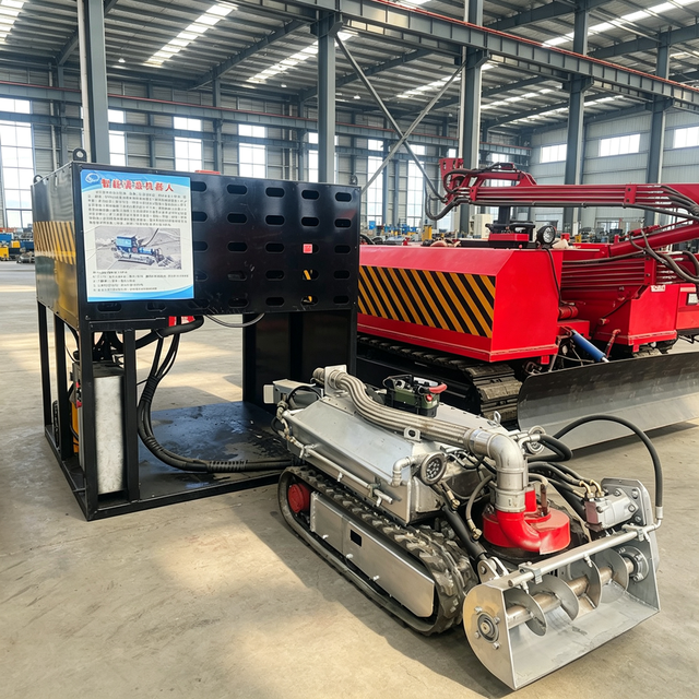 Underwater Robot Cleaning Dredging Chassis with Magnetic Track Option for Steel Tank Interior Desilting