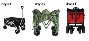 Wagoneer pliable extérieur TrolleyCamp outil poussette Camping Portable chariot plage pliant Wagon déchargement wagon - Product Image 5