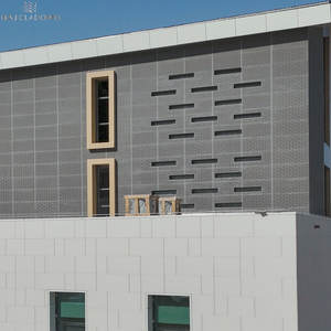 Rivestimento per Pareti Esterne GAJ, Finitura in Mattoni Grigi Preverniciati, Pannelli in Fibrocemento per Progetti Scolastici - Product Image 1