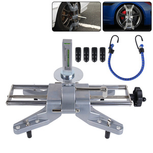 Outil d'alignement de roues avec affichage numérique pour roues de 11 à 25 pouces, équipement de mesure de la camber et de la toe - Product Image 1