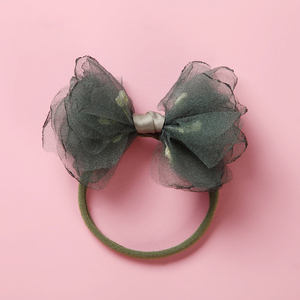 Offre Spéciale Mignon dentelle fleur princesse Artificielle Chapeaux Photographie Bébé Fille <span class=keywords><strong>turban</strong></span> Bandeau Cheveux Accessoires - Product Image 2