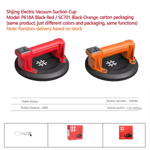 SshijingP618A Elektrischer Akku-Vakuumsauger für Fliesen, Keramik, Vakuumheber zur Handhabung von Glas, Boden, Vakuumsauger mit - Product Image 6