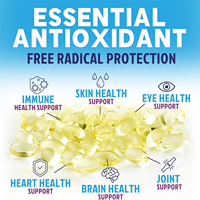 Gélules de Vitamine E 400 UI (180 mg DL-Alpha) OEM ODM – Complément Alimentaire Riche en Antioxydants pour la Peau, la Santé Cardiaque et le Soutien Immunitaire