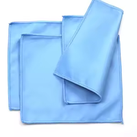 Serviette en microfibre pour vitres, légère, luxueuse, 200-300 g/m², 30*40 cm et 40*40 cm, étiquette personnalisée, séchage rapide