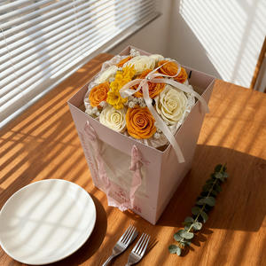 Nouvelle simulation de cornet de glace, bouquet fini pour la fête de Tanabata, cadeau créatif haut de gamme pour la Saint-Valentin pour les filles - Product Image 2