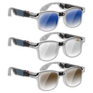 แว่นตาอัจฉริยะ G3 BT WiFi พร้อมกล้อง ถ่ายภาพ วิดีโอ บันทึกเสียง แปลภาษาด้วย AI ระบบจดจำภาพ - Product Image 4