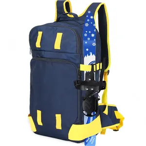 Toptan özel kayak Boot seyahat sırt çantası Snowboard seyahat çantası için kayak kaskı, gözlük, eldiven, kayaklar, Snowboard ve aksesuarları