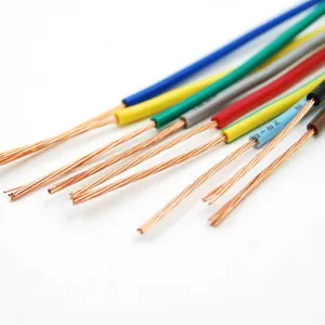 Copper Wire Cable 0.75sqmm PVC Colorful Cable Flexible Electrical Wiring for Home Lightings