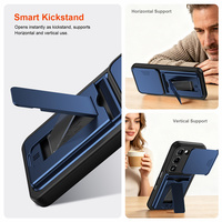 Étui de téléphone avec porte-cartes mat de qualité supérieure, protection d'objectif coulissante, anti-traces de doigts, multicolores pour Itel S26 Ultra/A100C/City 100
