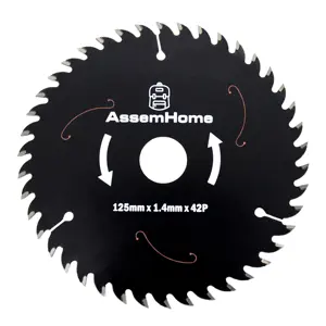 High Quality 125mm Cross Cutting Plunge Saw Blade For Wood