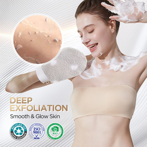 <span class=keywords><strong>Gant</strong></span> de hammam <span class=keywords><strong>Kessa</strong></span> en fibre de sisal et de viscose 2 en 1 de haute qualité <span class=keywords><strong>gant</strong></span> exfoliant pour moins de bosses et de poils incarnés pour adulte - Product Image 3
