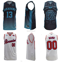 Maillots de basket personnalisés FQ, respirants, sublimés, tenues d'équipe en gros, ensemble short et maillot de basket style Maori, OEM ODM