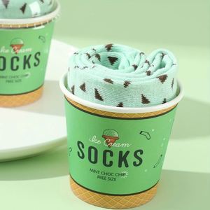 1 Par <span class=keywords><strong>de</strong></span> Calcetines <span class=keywords><strong>de</strong></span> Moda hasta <span class=keywords><strong>la</strong></span> Pantorrilla con Diseño <span class=keywords><strong>de</strong></span> Helado, Regalo Novedoso para Hombres y Mujeres con el Mismo Estilo para Festivales <span class=keywords><strong>de</strong></span> las Cuatro Estaciones - Product Image 2
