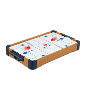 木制冰球游戏空气曲棍球桌