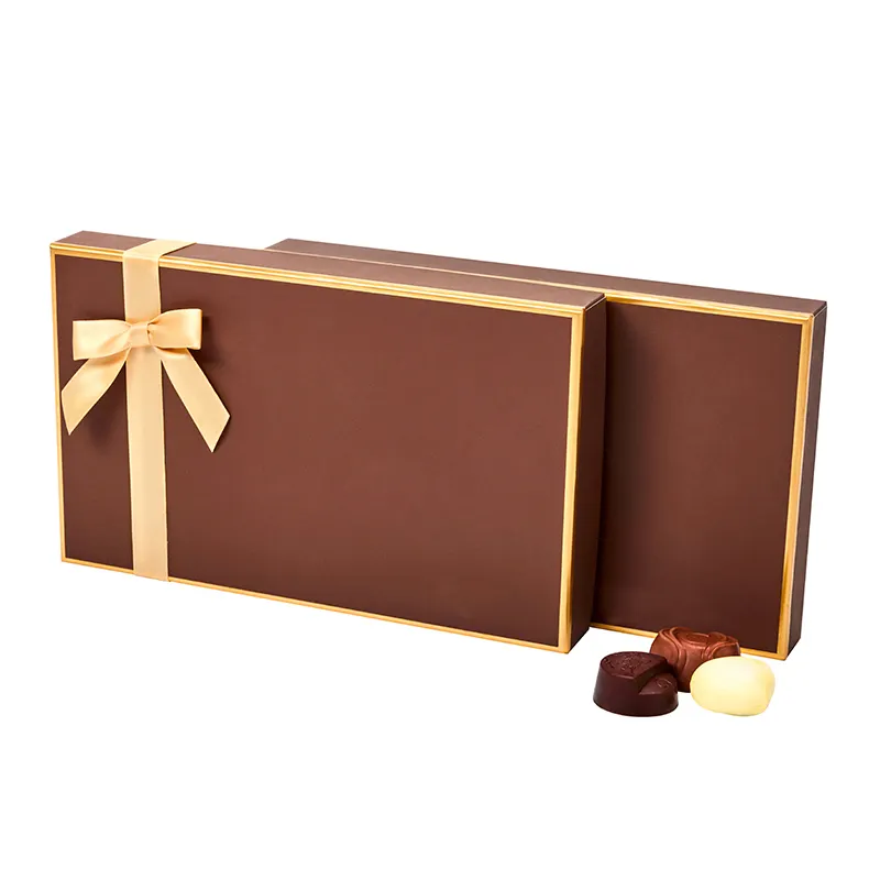 Kunden spezifische Lebensmittel palette Tablett boxen Verpackung Nüsse Babynahrung Geschenk verpackung Papier boxen Großhandel Schokoladen box