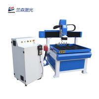 Mini 3-assige Hobby Cnc Router Voor Houtbewerking 2.2kw 3d Metaal & Pvc Gegraveerd Snijden Mach3 & Dsp Controlesysteem Model 2