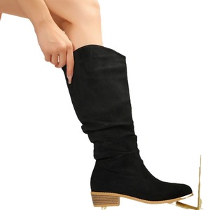 Nouvelles Bottes de Neige à Plateforme pour Femme Automne Hiver 2026, Doublure en Fausse Fourrure de Lapin, Talon Épais, Bottines Style Preppy - Product Image 5