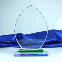 Trophée en cristal K9 vierge de haute qualité, récompense islamique personnalisée, gravée au laser, style floral, marque HONOR, souvenir décoratif pour la maison